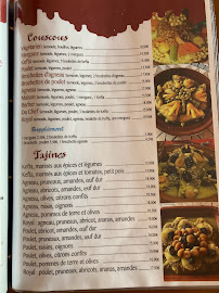 Menu / carte de Restaurant Marocain Le Ryad ( Délice Oriental ) à Sablé-sur-Sarthe