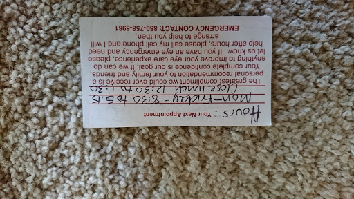 Optometrist «Palm Eye Care», reviews and photos, 1103 E John Sims Pkwy, Niceville, FL 32578, USA