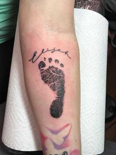 Explore old english tattoo ideas, creative tattoo ideas in Roscoe, available at Elevated Ink Tattoo