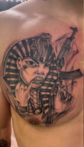 Explore seraphim tattoo ideas, creative tattoo ideas in Orange Park, available at Big City Tattoo and Piercing