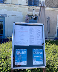 Carte du Les Pêcheries Ligériennes / La Cabane à Matelot : restaurant - boutique - balades en bateau - cours de cuisine - traiteur à Bréhémont