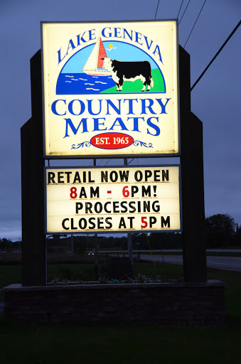 Gourmet Grocery Store «Lake Geneva Country Meats», reviews and photos, 5907 WI-50, Lake Geneva, WI 53147, USA