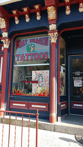 Phat Dragon Tattoos, 209 Hellam St, Wrightsville, PA 17368, USA, 