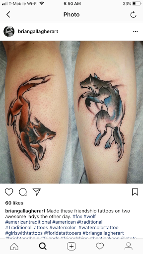 Explore brown pride tattoo ideas, creative tattoo ideas in Saint Augustine, available at Ms. Deborahs Fountain of Youth Tattoo & Body Piercing