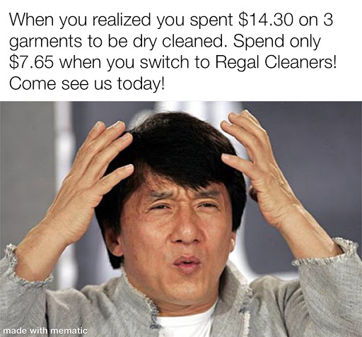 Dry Cleaner «Regal $2.50 Cleaners», reviews and photos, 3234 Florida Ave S, Lakeland, FL 33803, USA