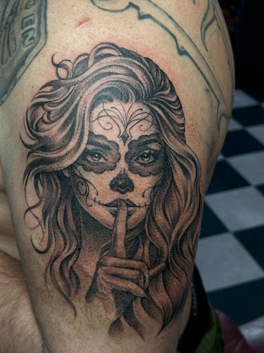 Explore booty tattoo ideas for females, creative tattoo ideas in Riverside, available at The Madd Tatterz Tattoo Parlor