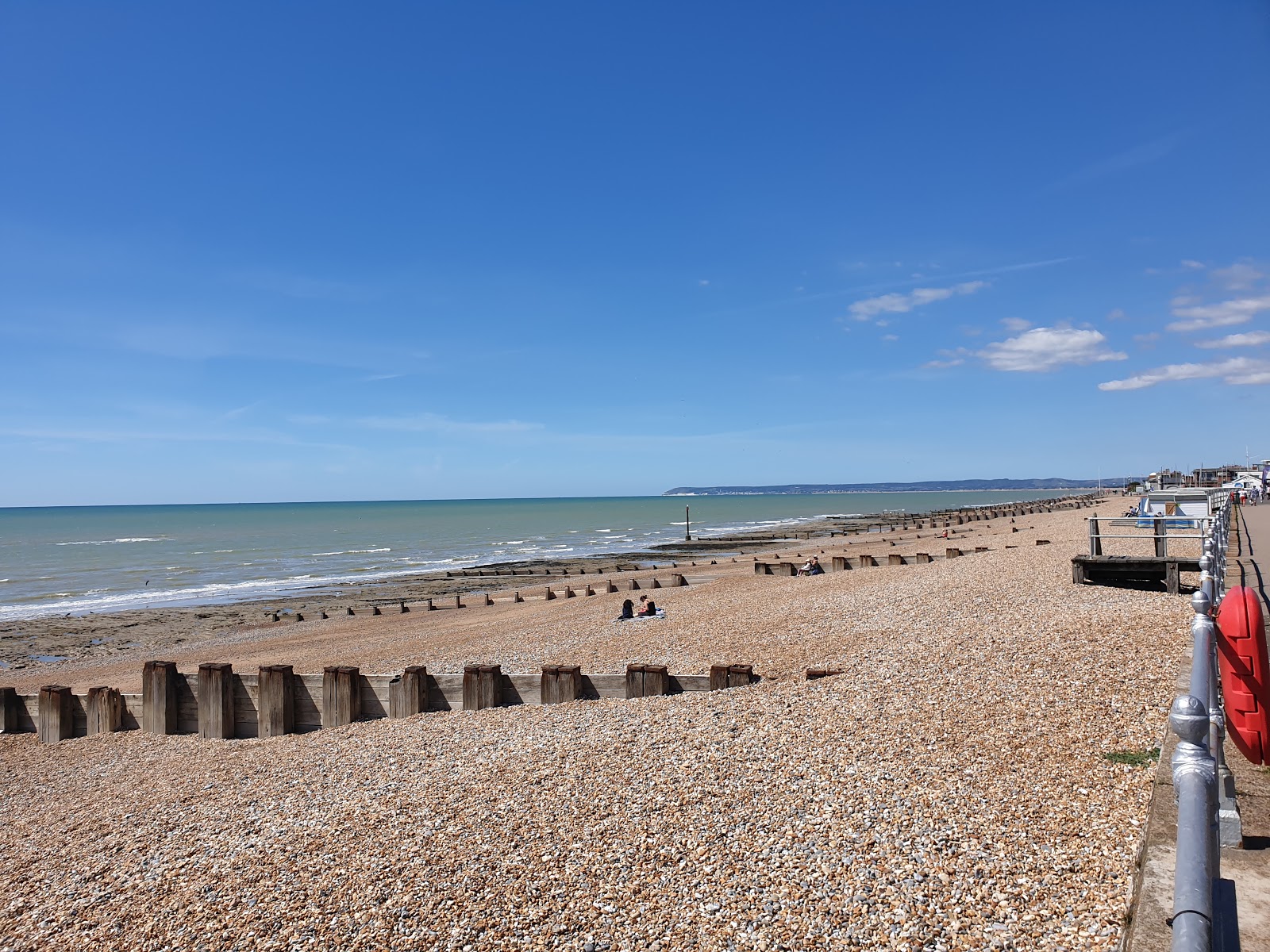 Foto av Bexhill strand med hög nivå av renlighet