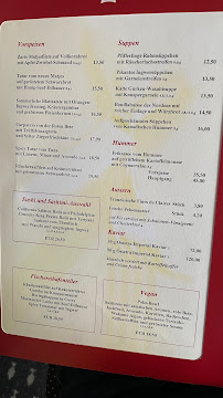 Menu du Fischereihafen Restaurant à Hamburg