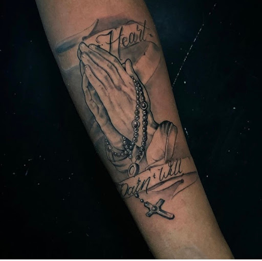 Explore mind over matter tattoo ideas, creative tattoo ideas in Baltimore, available at Rippd Canvas Tattoo Shop Artists Social Club