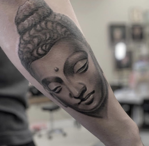 Explore large cover up tattoo ideas female, creative tattoo ideas in Davenport, available at Fine Ink Studios Tattoos