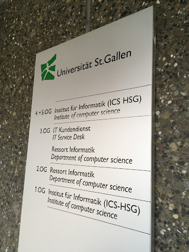 Kommentare und Rezensionen über Institute of Computer Science (University of St.Gallen)