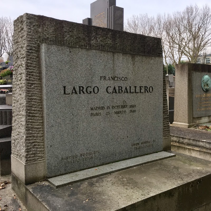 Tombe de Fransisco Largo Caballero