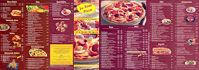 Menu du In-Time Pizza à Hallenberg