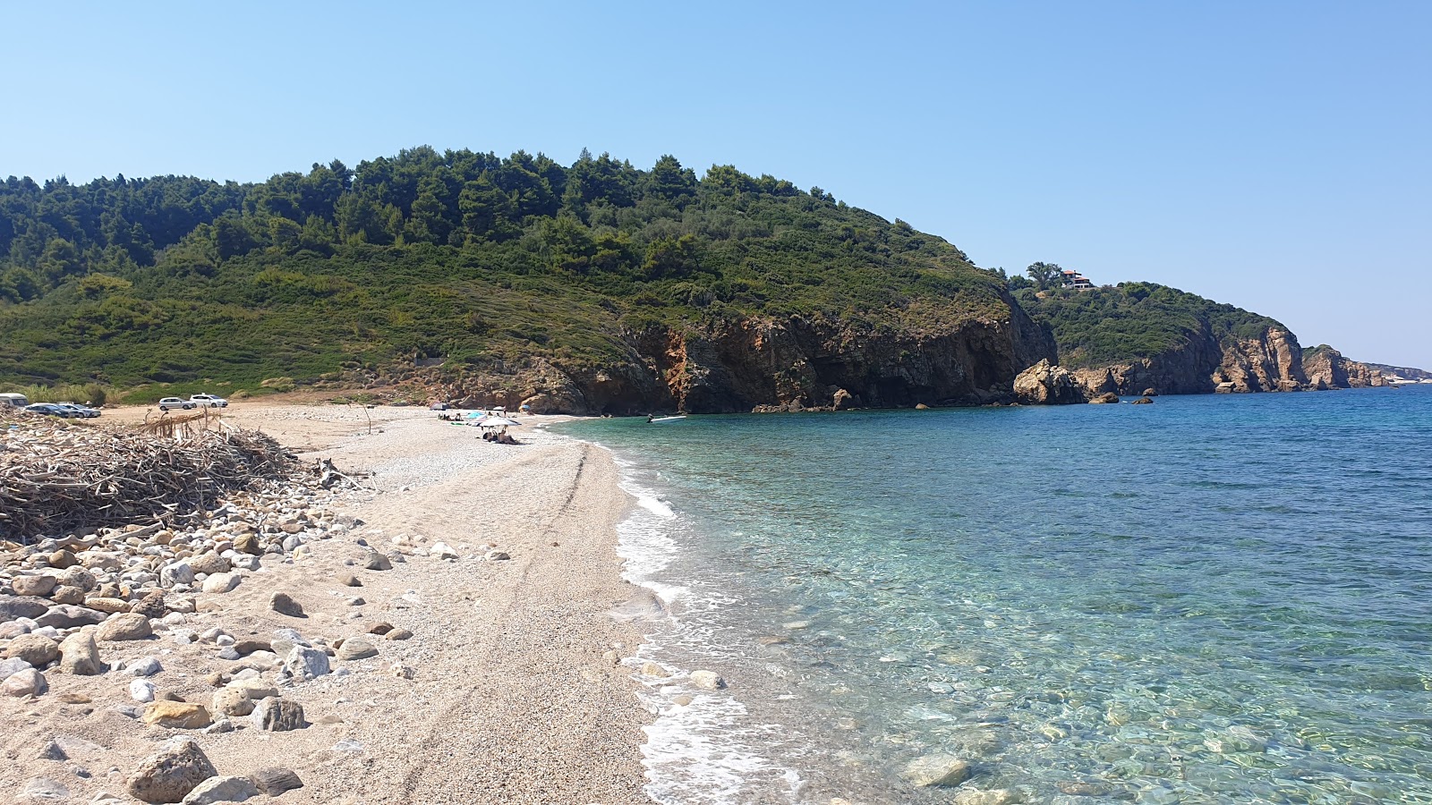 Foto af Liri beach med let fin sten overflade