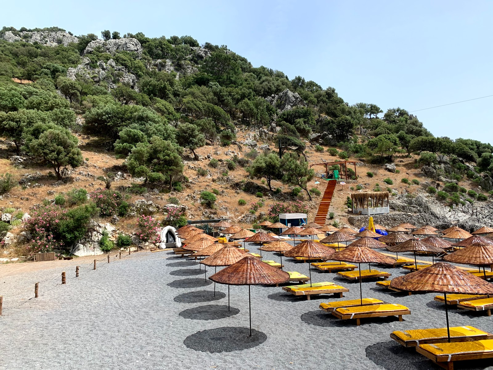 Photo of Asi Koyu beach with turquoise pure water surface