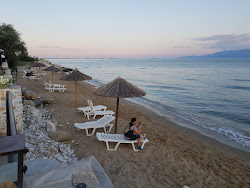 Dimitra beach的照片 具有非常干净级别的清洁度