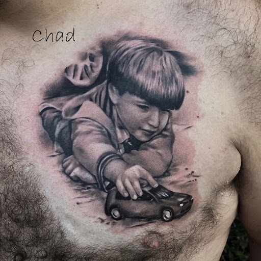 Explore tattoo ideas for covering up name, creative tattoo ideas in Sanford, available at Venom Ink Tattoo