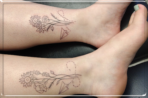 Explore small initial tattoo ideas, creative tattoo ideas in La Crosse, available at La Crosse Tattoo