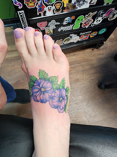 Explore birthday number tattoo ideas, creative tattoo ideas in Kenosha, available at Kenosha Tattoo Company