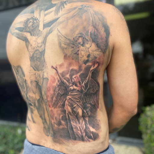 Explore cute tattoo filler ideas, creative tattoo ideas in Dallas, available at Empire barbers & Ink