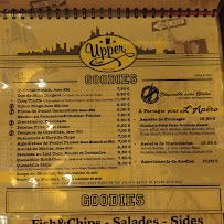 Upper Café Les Halles à Paris menu