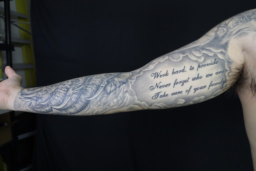 Explore virgo tattoo ideas for females, creative tattoo ideas in Des Moines, available at Skin Kitchen Tattoo