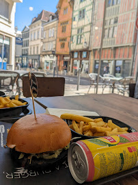 Frite du Restaurant de hamburgers Black & White Burger Troyes - n°15