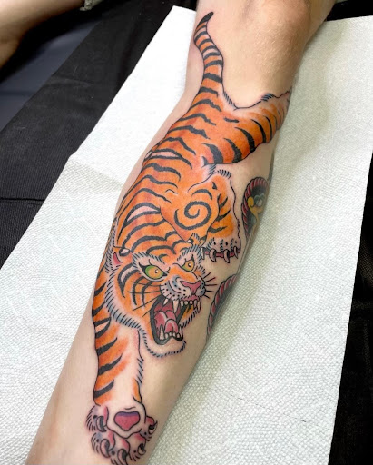 Explore cool christian tattoo ideas, creative tattoo ideas in Providence, available at The Torchbearer Tattoo