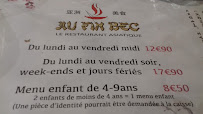 Restaurant asiatique Au Fin Bec asiatique à Soultz-Haut-Rhin (la carte)