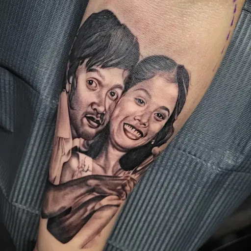 Explore cyber y2k tattoo ideas, creative tattoo ideas in Bensalem, available at Philly Joe Tattoo Studio