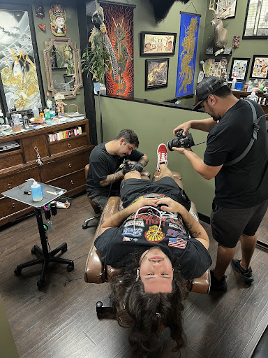 Explore couple ring finger tattoo ideas, creative tattoo ideas in Houston, available at Painstaking Art Tattoo Shop & Piercing