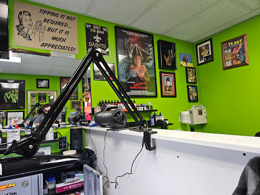 Explore tattoo ideas for law enforcement, creative tattoo ideas in Oswego, available at The Inkery Tattoo Studio