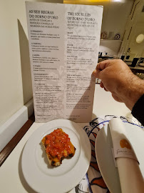 Forno d'Oro à Lisbon menu
