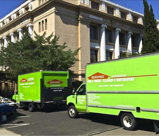 Water Damage Restoration Service «SERVPRO Stockton», reviews and photos, 2334 Stagecoach Rd, Stockton, CA 95215, USA