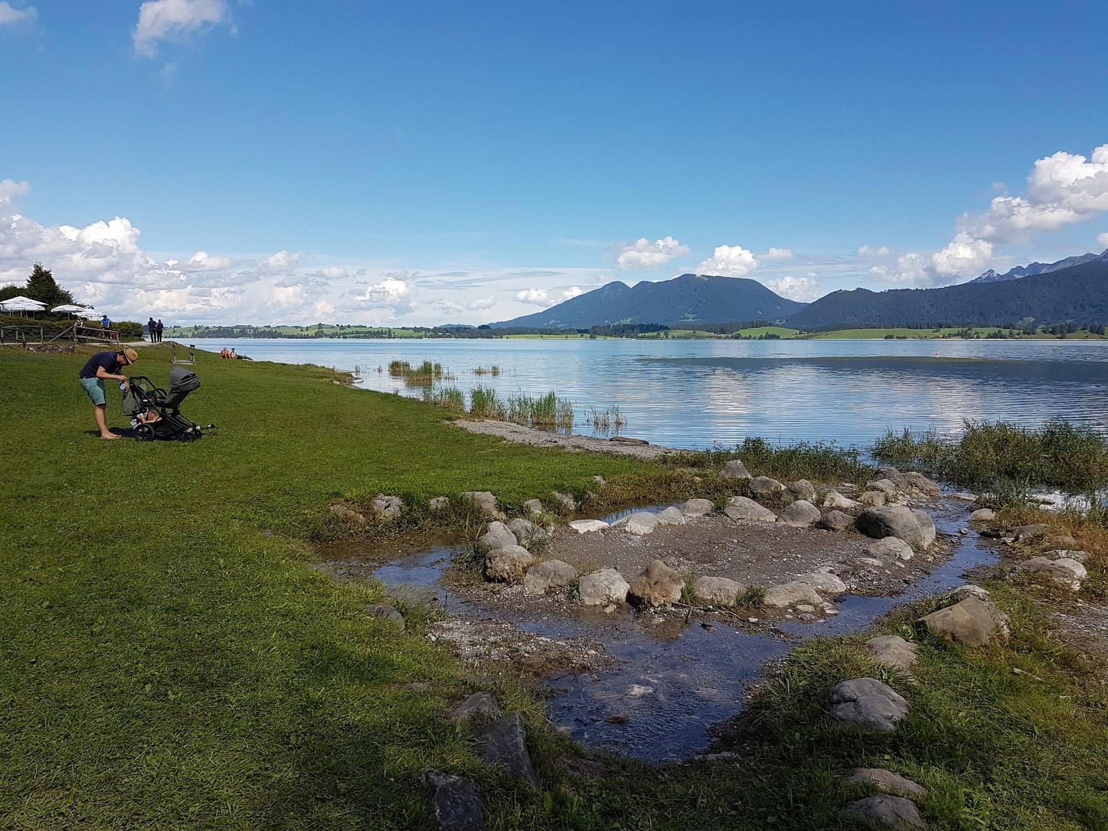 Foto di Familienbad Forggensee con una costa spaziosa