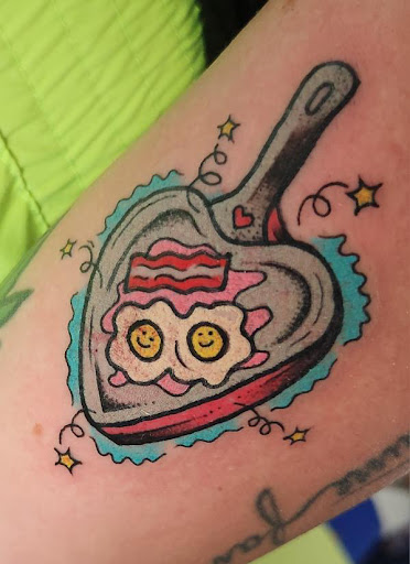 Explore hood neck tattoo ideas, creative tattoo ideas in Meridian, available at Burn The Boats Tattoo