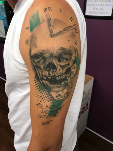 Explore lost love tattoo ideas, creative tattoo ideas in Roscoe, available at Elevated Ink Tattoo