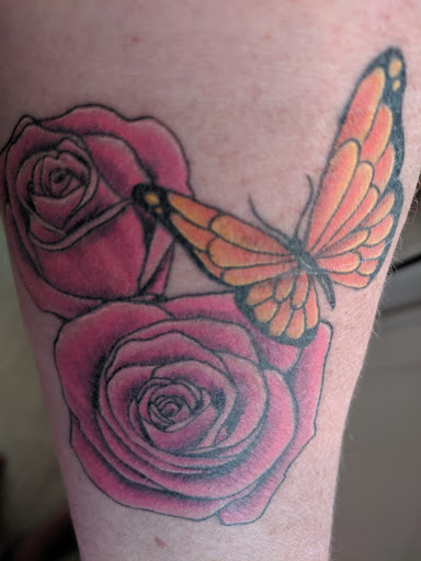 Explore shoulder arm tattoo ideas, creative tattoo ideas in Lima, available at Awesome Tat-2-U