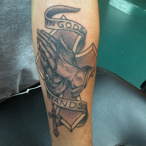 Explore bicep tattoo ideas, creative tattoo ideas in Glenwood Springs, available at Spyder Rose Tattoo