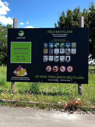 Centre de recyclage Pôle Recyclage du Smicval Vérac