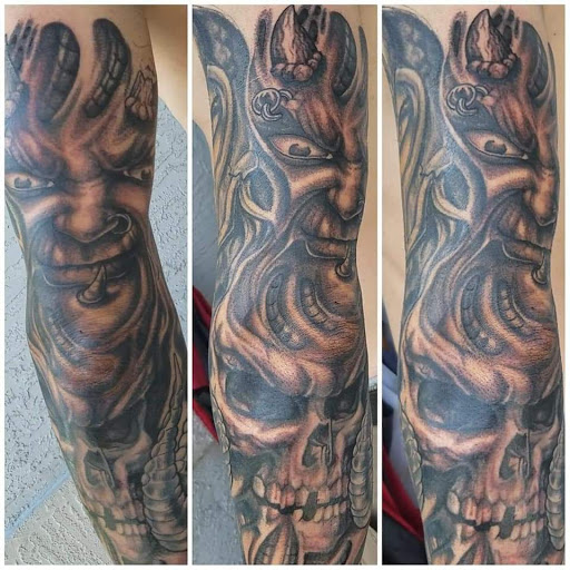 Find sternum tattoo ideas for your next unique tattoo in Ocoee at Slaughterized Ink Tattoo and Piercing Studio