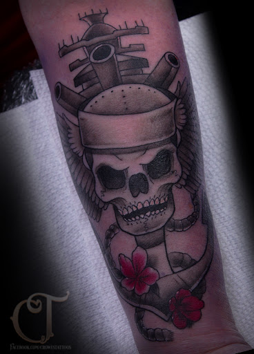 Explore awesome finger tattoo ideas, creative tattoo ideas in Houlton, available at Crowes Tattoos