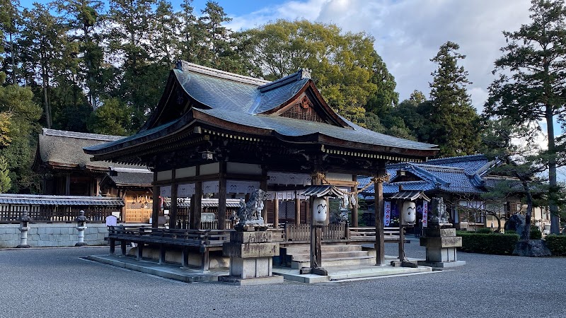 奥石神社 拝殿