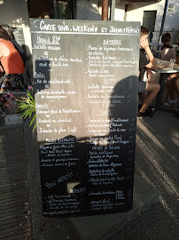 Menu / carte de Le Saint Romain, bar, restaurant et gite d'étapes à Crillon-le-Brave