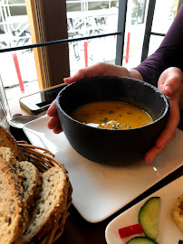 Soupe de potiron du Restaurant végétarien Le Grenier de Notre Dame à Paris - n°5