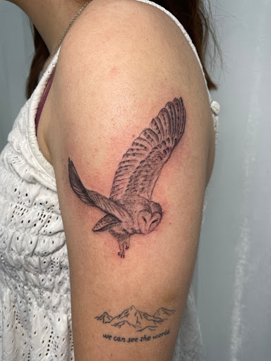 Explore totoro tattoo ideas, creative tattoo ideas in Rancho Cucamonga, available at The Tattoo Gemologist