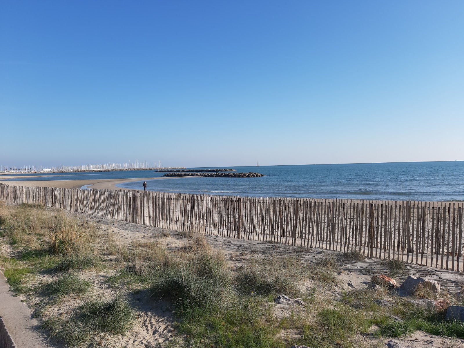 Palavas beach'in fotoğrafı birden fazla uzun koy ile birlikte