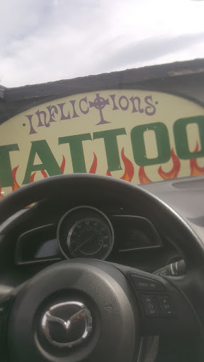 Explore dart tattoo ideas, creative tattoo ideas in Covina, available at Inflictions Body Art