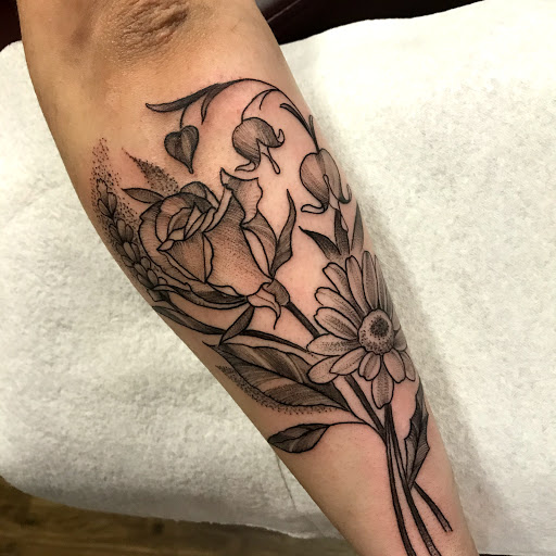 Explore blessed tattoo ideas for guys, creative tattoo ideas in Danvers, available at Rivers To Roads Tattoo Shop