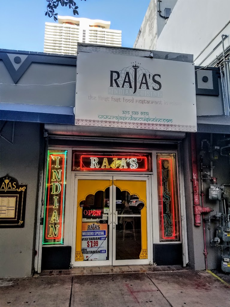 Raja's Indian Cuisine 33132